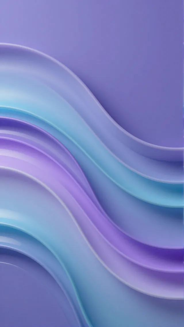 Purple and Blue Waves