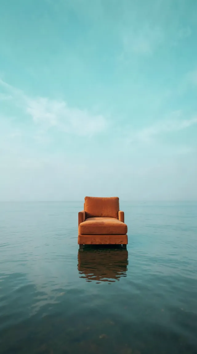 A Solitary Velvet Seat Upon Tides