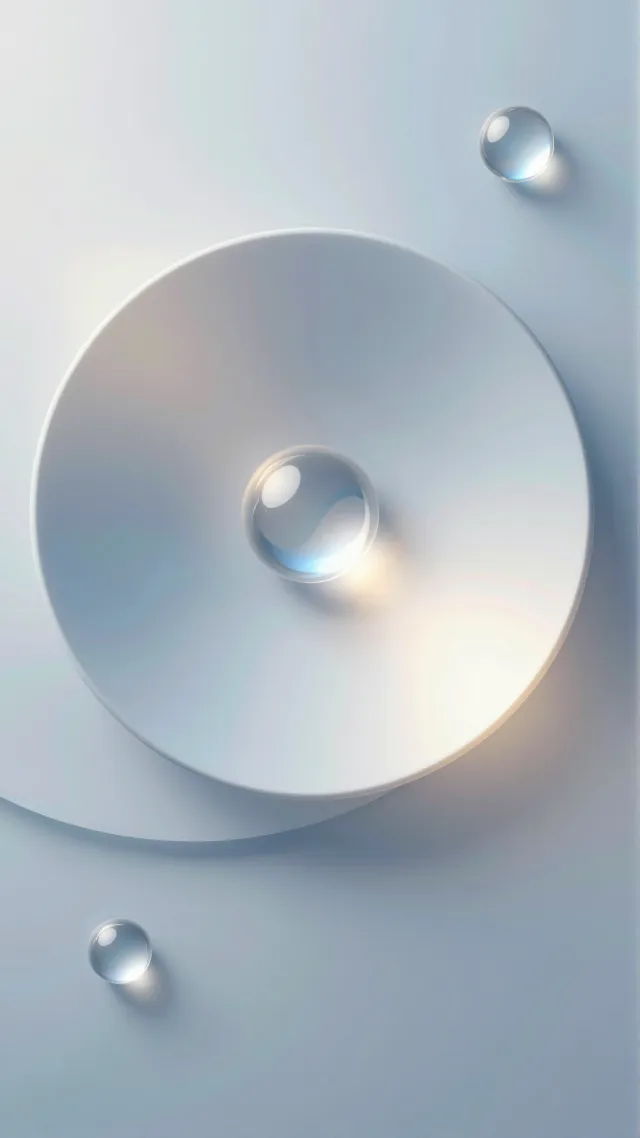 Minimalist Glass Spheres