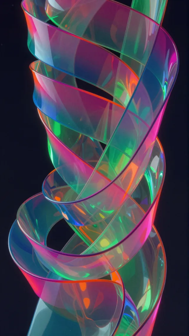 Iridescent Spiral